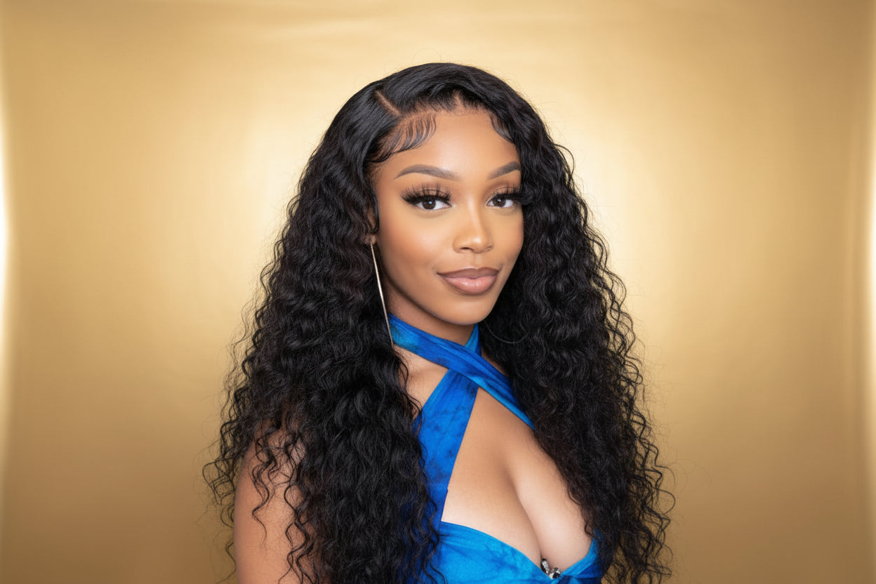 Natural 4*4 Closure Wigs (HD Lace/210% density)