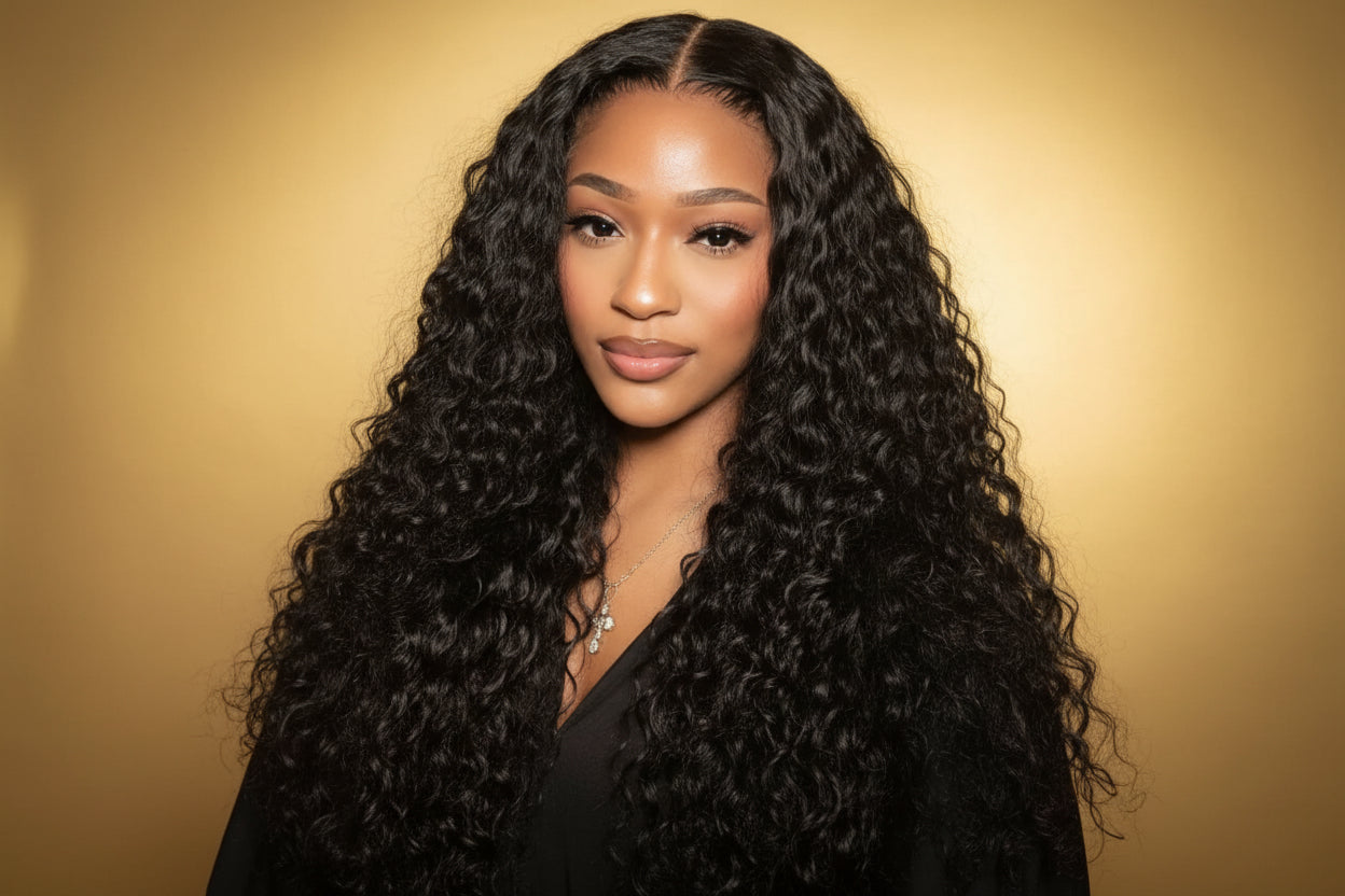Natural 13*6 Full Frontal Wigs (HD Lace/210% density)
