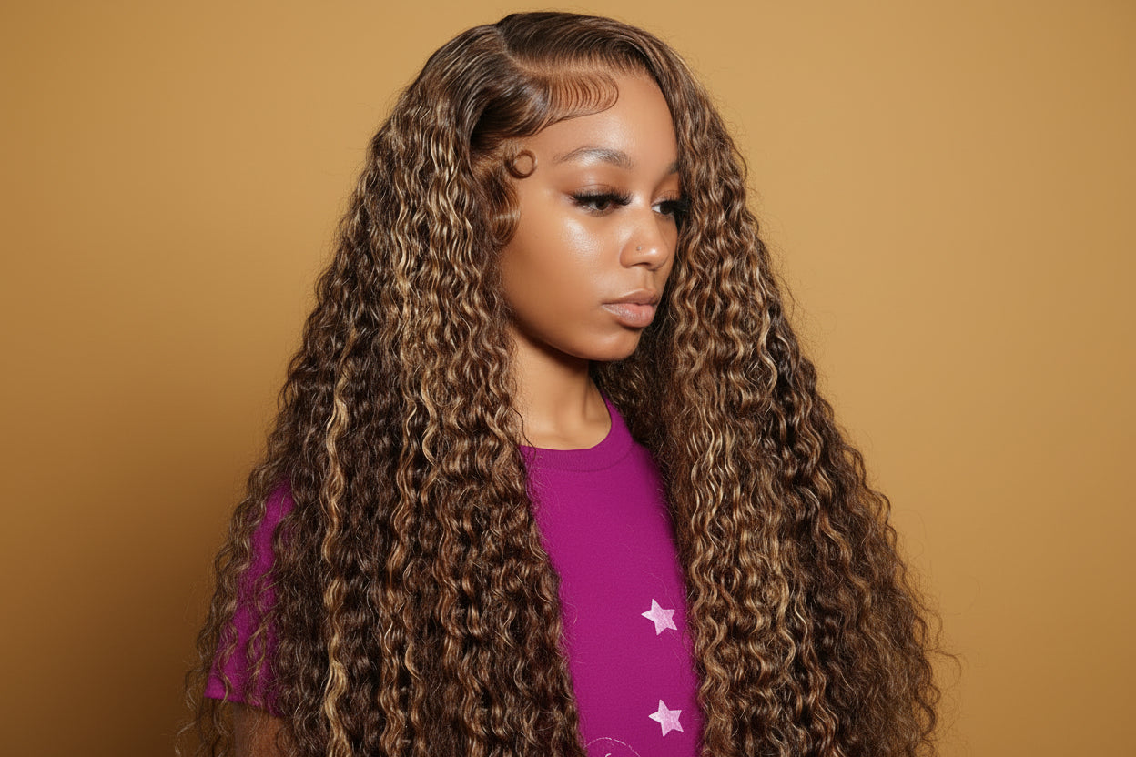 Highlight 13*6 Full Frontal Wigs (HD Lace/210% density)