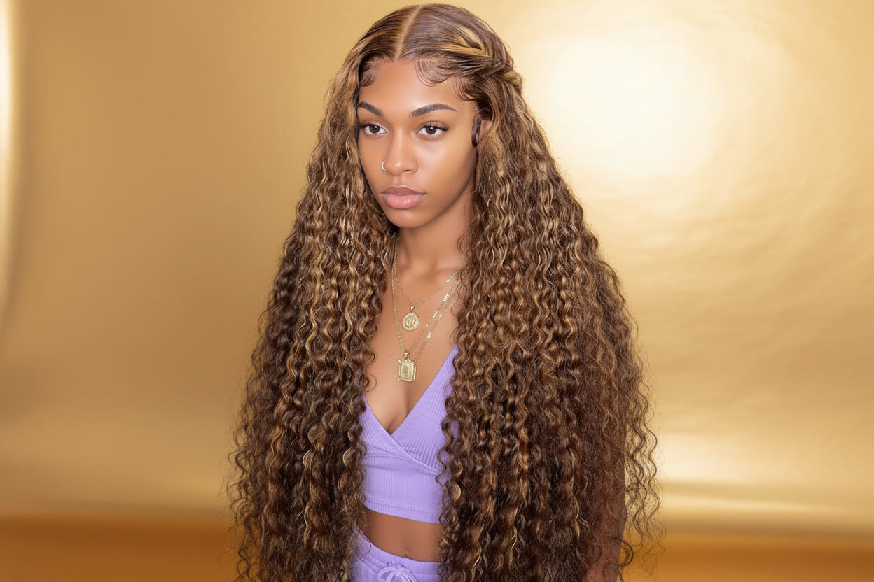 Highlight 13*6 Full Frontal Wigs (HD Lace/210% density)