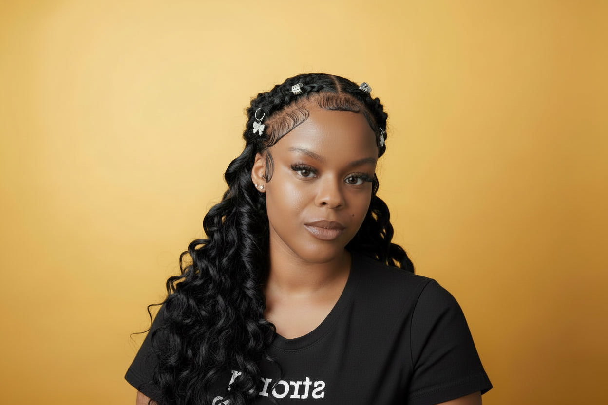 Natural 13*6 Full Frontal Wigs (HD Lace/210% density)