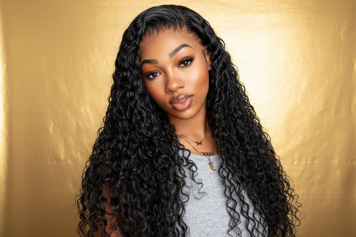 Natural 13*6 Full Frontal Wigs (HD Lace/210% density)